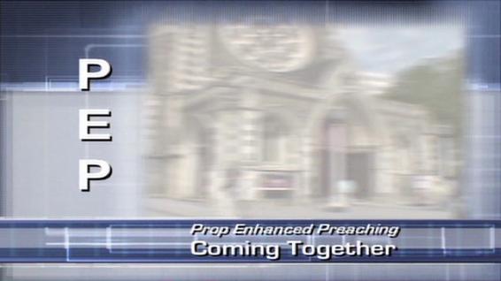 Prop Enhanced Preaching - Why can't you get together like that?
