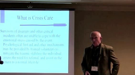 Steve Willsey - Crisis Intervention and Incident Stress Management