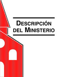 Coordinador del Ministerio en Favor de Personas Discapacitadas - Descripción del Ministerio